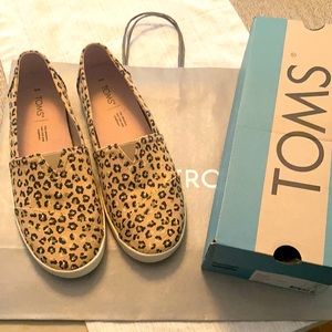 Cheetah TOMS Avalon Shoes